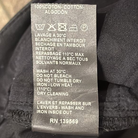 The Kooples Leather Effect Short Fit Black Skinny Jeans Size 28 - Picture 9 of 9